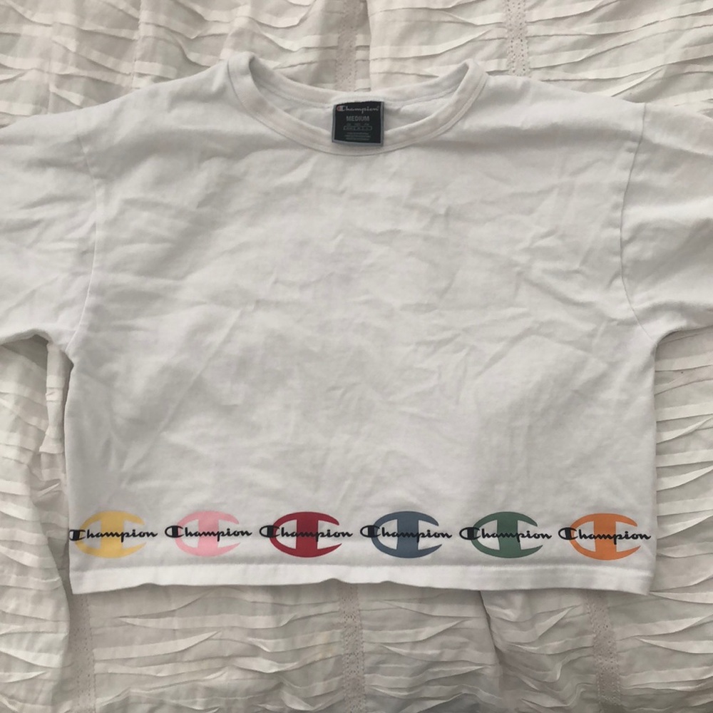 Champion short sleeve crop